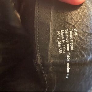 Black and brown boots